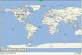 PMapServer7 running in UI-View32 - Map of the World