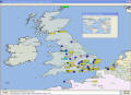Screenshot of the UK using UI-View32, PMapServer7 and Precision Mapping 7